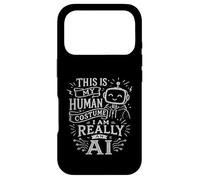 Custodia per iPhone 17 Pro Questo è il mio costume umano, sono davvero un'intelligenza artificiale, per gli amanti dell'intelligenza artificiale