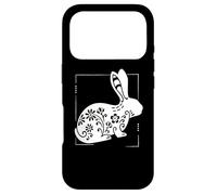Custodia per iPhone 17 Pro Rabbit Floral Mandala For Bunny Lovers Women Girl