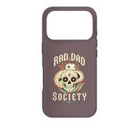Custodia per iPhone 17 Pro Rad Axolotl Dad Skull Head Society Funny Anfibio