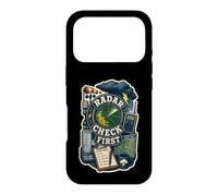 Custodia per iPhone 17 Pro RADAR CHECK FIRST Temporale Mappa Radio