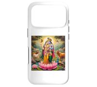 Custodia per iPhone 17 Pro Radha e Krishna Amore