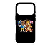 Custodia per iPhone 17 Pro Radici inglesi UK svedesi Bandiera Inghilterra Svezia