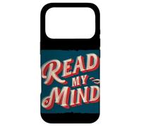 Custodia per iPhone 17 Pro Raffreddare Leggi la mia Mente Discorso Emblema