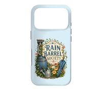 Custodia per iPhone 17 Pro Rain Barrel Society Cottagecore Garden