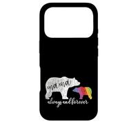 Custodia per iPhone 17 Pro Rainbow Mama Bear Always Forever Love Support Pride LGBT