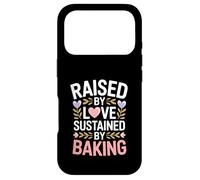 Custodia per iPhone 17 Pro Raised By Love Sustained By Baking Baker Citazione
