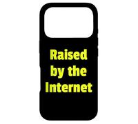 Custodia per iPhone 17 Pro Raised by the Internet funny Gen Z Tees Mugs And Decor