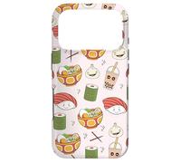 Custodia per iPhone 17 Pro Ramen Bowl Sushi Boba Noodle Kawaii Japanese Food Cute