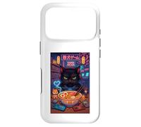 Custodia per iPhone 17 Pro Ramen Cat Gamer Controller & Cuffie Gaming Boy Bambini Giovani