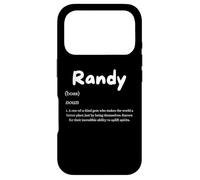 Custodia per iPhone 17 Pro Randy Definition Personalized Name Custom Costume For Randy