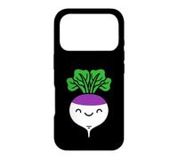 Custodia per iPhone 17 Pro Rapa vegetali divertenti alimenti alimentari semplice rapa