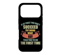 Custodia per iPhone 17 Pro RAY Personalized Name Shirt RAY First Name