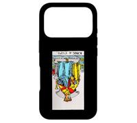 Custodia per iPhone 17 Pro Re di Coppe vintage rovesciato Tarocchi - Rider Waite