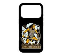 Custodia per iPhone 17 Pro Re Leonida di Sparta 540 dc Spartano con elmetto