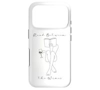 Custodia per iPhone 17 Pro Read Between the Wines Book Club Women Wine & Books Reading