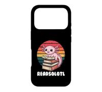 Custodia per iPhone 17 Pro Readsolotl, I Read Alotl Axolotl