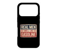 Custodia per iPhone 17 Pro Real Men Smell Like Gasoline
