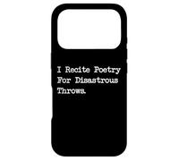 Custodia per iPhone 17 Pro Recito poesie per lanci disastrosi giocoleria divertente