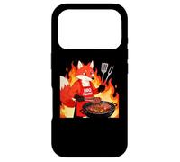 Custodia per iPhone 17 Pro Red Fox Cooking Grill BBQ Funny Gift Red Fox