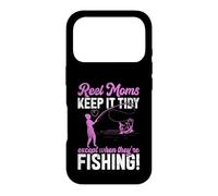 Custodia per iPhone 17 Pro Reel Moms Keep It Tidy Fishing Mom