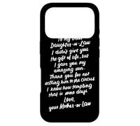 Custodia per iPhone 17 Pro Regali Divertenti Per Nuora Alla Mia Cara Nuora