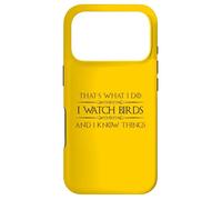 Custodia per iPhone 17 Pro Regali per il birdwatching | Guardo gli uccelli e so cose divertenti