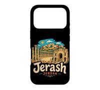 Custodia per iPhone 17 Pro Regalo di riferimento del ricordo di viaggio di Jerash Jordan disegnato a mano