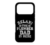 Custodia per iPhone 17 Pro Relax The Plumber Dad è qui Divertente Pipe Fitting Papà