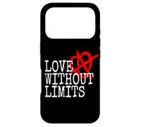 Custodia per iPhone 17 Pro Relazione Anarchia Slogan Motto Amore Senza Limiti RA Amore