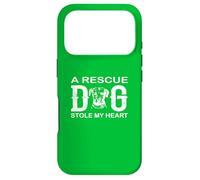 Custodia per iPhone 17 Pro Rescue Dog ha rubato il mio cuore adozione amore