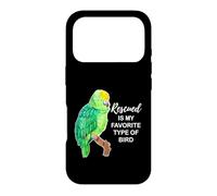 Custodia per iPhone 17 Pro Rescued is my Favorite Type of Bird - Amazon Parrot