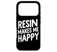 Custodia per iPhone 17 Pro Resina Rende Me Happy Funny Crafting Citazione