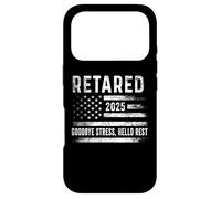 Custodia per iPhone 17 Pro Retired 2025 Goodbye Stress Hello Rest Retirement Men Women