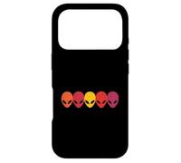 Custodia per iPhone 17 Pro Retro Alieni Alien Faces Alien Heads Sci-Fi Vintage