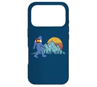 Custodia per iPhone 17 Pro Retro Bigfoot Sun & Mountain State Flag of Colorado Graphic