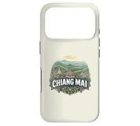 Custodia per iPhone 17 Pro Retro Chiang Mai Paesaggio Vintage Souvenir