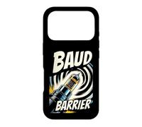 Custodia per iPhone 17 Pro Retro Computer Baud Barrier Vintage Dial Up Modem Graphic