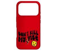 Custodia per iPhone 17 Pro Retro Don't Kill My Vibe Hippie