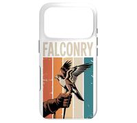 Custodia per iPhone 17 Pro Retro Falconry Falco Falconiere Falchi