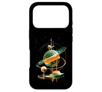 Custodia per iPhone 17 Pro Retro Future American Space Program Inspired SciFi Graphic