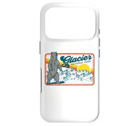 Custodia per iPhone 17 Pro Retro Glacier National Park 80's Bear Graphic 80s