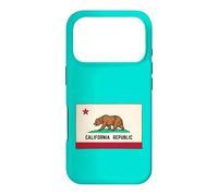 Custodia per iPhone 17 Pro Retro Golden State Bear Grafica California Republic