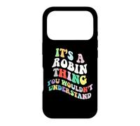 Custodia per iPhone 17 Pro Retro Groovy è una cosa Robin che non capiresti