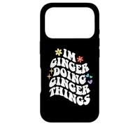 Custodia per iPhone 17 Pro Retro Groovy Im Ginger Fare Ginger Cose Divertente Madre