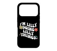 Custodia per iPhone 17 Pro Retro Groovy I'm LILLY Doing LILLY Things Funny Festa della mamma