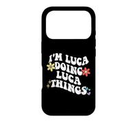 Custodia per iPhone 17 Pro Retro Groovy Im LUCA Doing LUCA Things Funny Festa della mamma