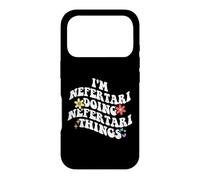 Custodia per iPhone 17 Pro Retro Groovy Im NEFERTARI Fare NEFERTARI Cose Divertente