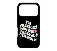 Custodia per iPhone 17 Pro Retro Groovy Im PRECIOUS Facendo cose PREZIOSE Divertente