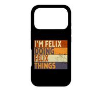 Custodia per iPhone 17 Pro Retro I'm FELIX Doing FELIX Things divertente scherzo di compleanno