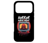 Custodia per iPhone 17 Pro Retrò Mostro Vintage Halloween 80s Horror Film Notte